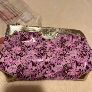 NEW Lilly Pulitzer cosmetics pouch (Mulberry Wild Ride print)
